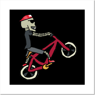 BMX Biking Posters and Art